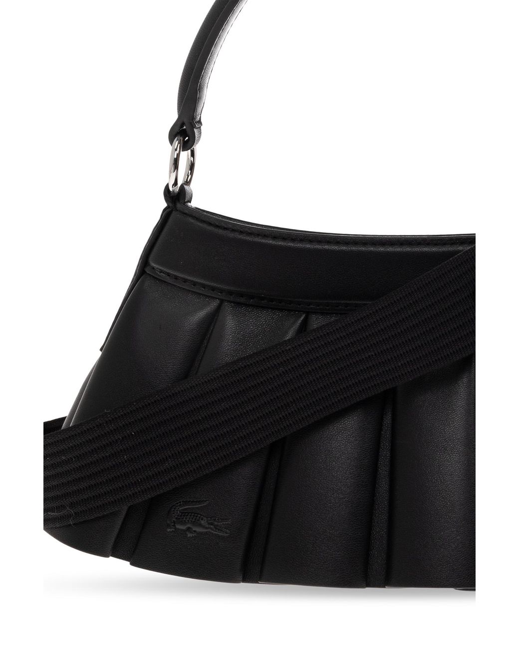 Lacoste Black 'Lenglen Small' Bag