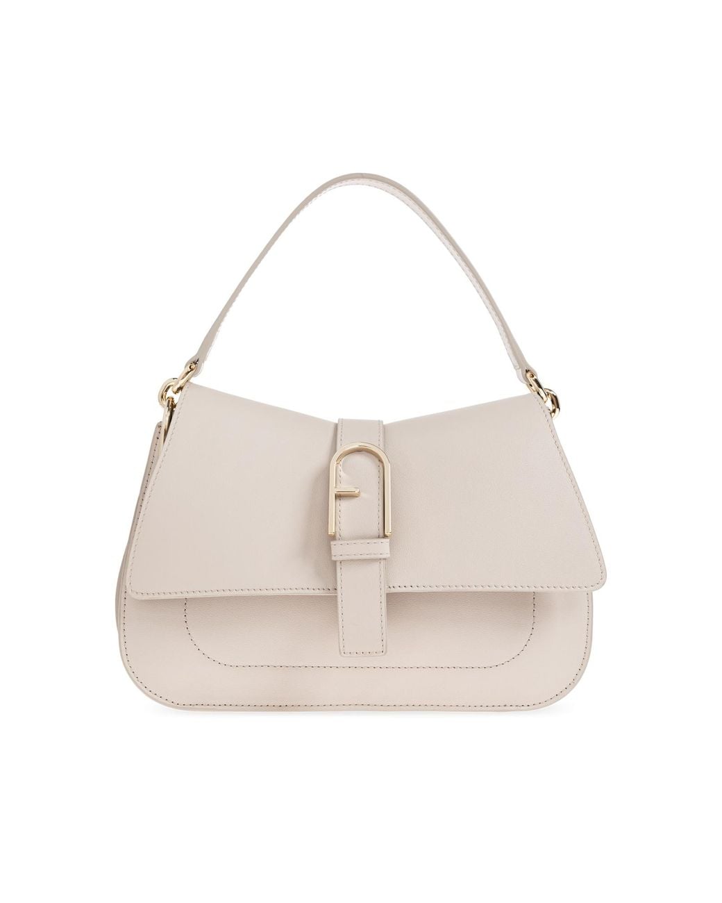 Furla Natural Shoulder Bag "Flow"