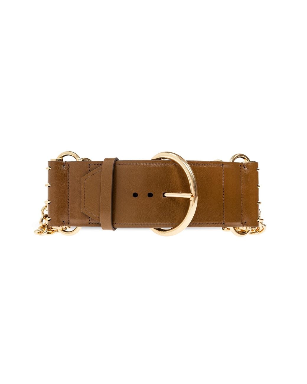 Chloé Brown 'Camera Chain' Strap
