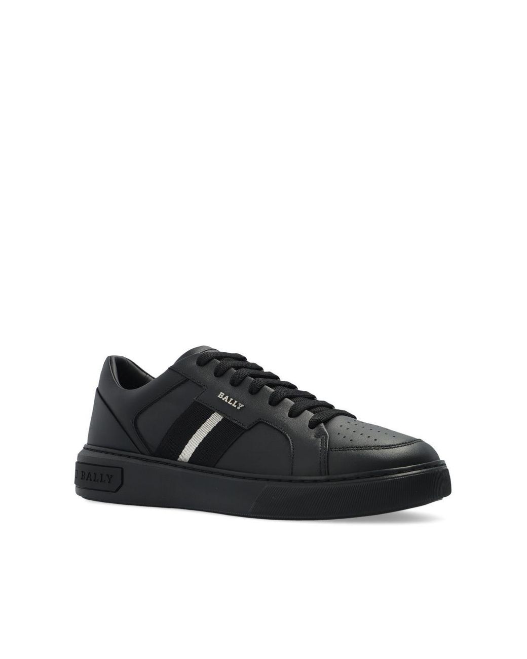BALLY★メンズ ムーニースニーカー MOONY 07 Bally Mens Moony Sneaker - White Calf Plain - Size US 9 New