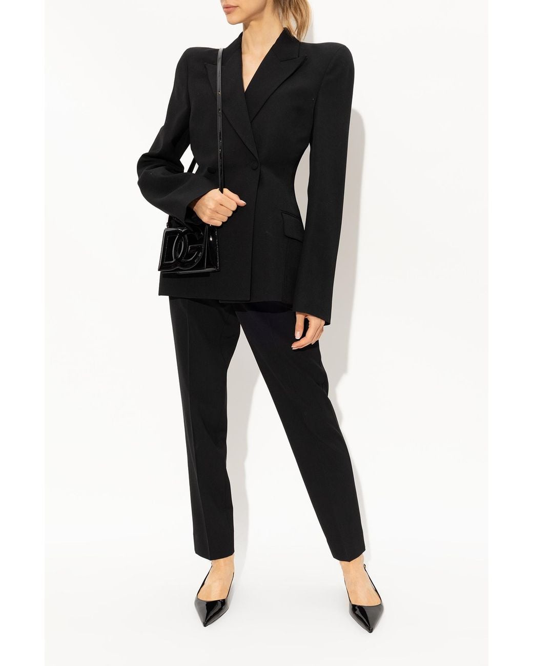 Dolce & Gabbana Black "Lollo" Pumps