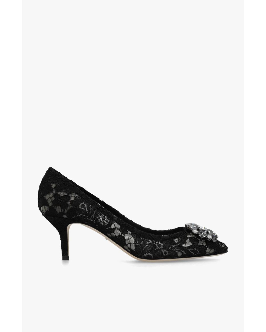 Dolce & Gabbana Black 'Bellucci' Stiletto Pumps
