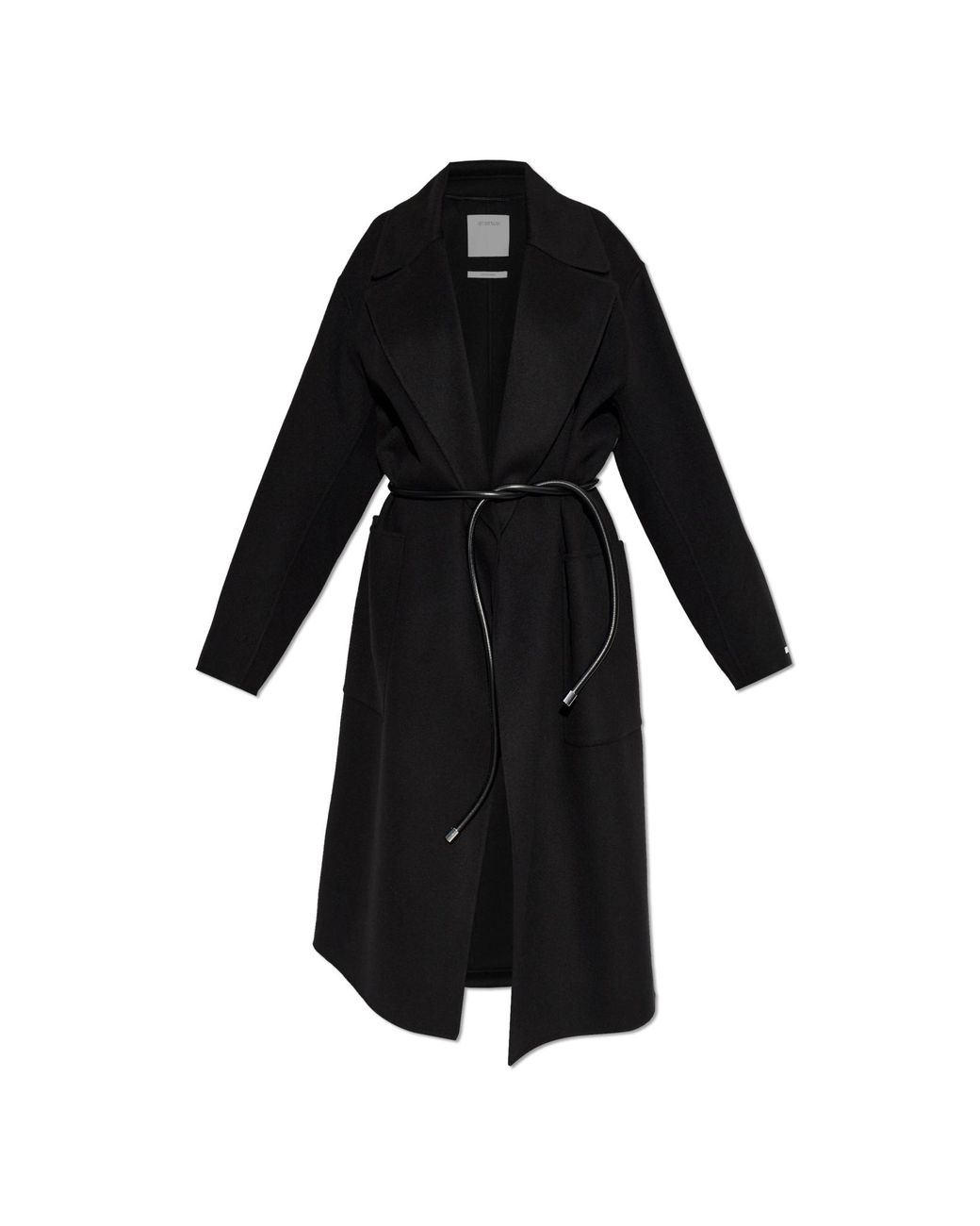 Sportmax Black 'Zannata' Coat