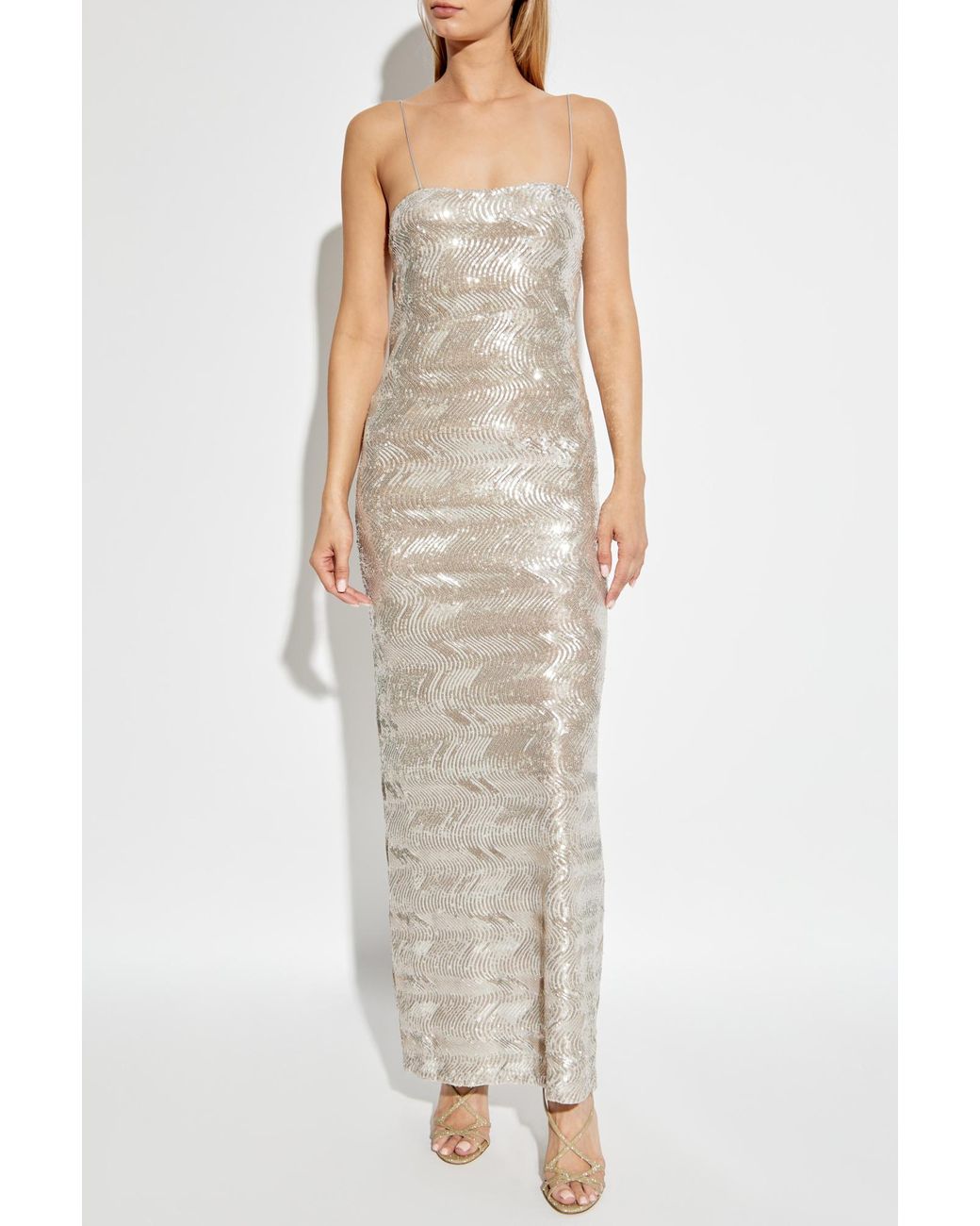 forte-forte-SILVER-Dress-With-
