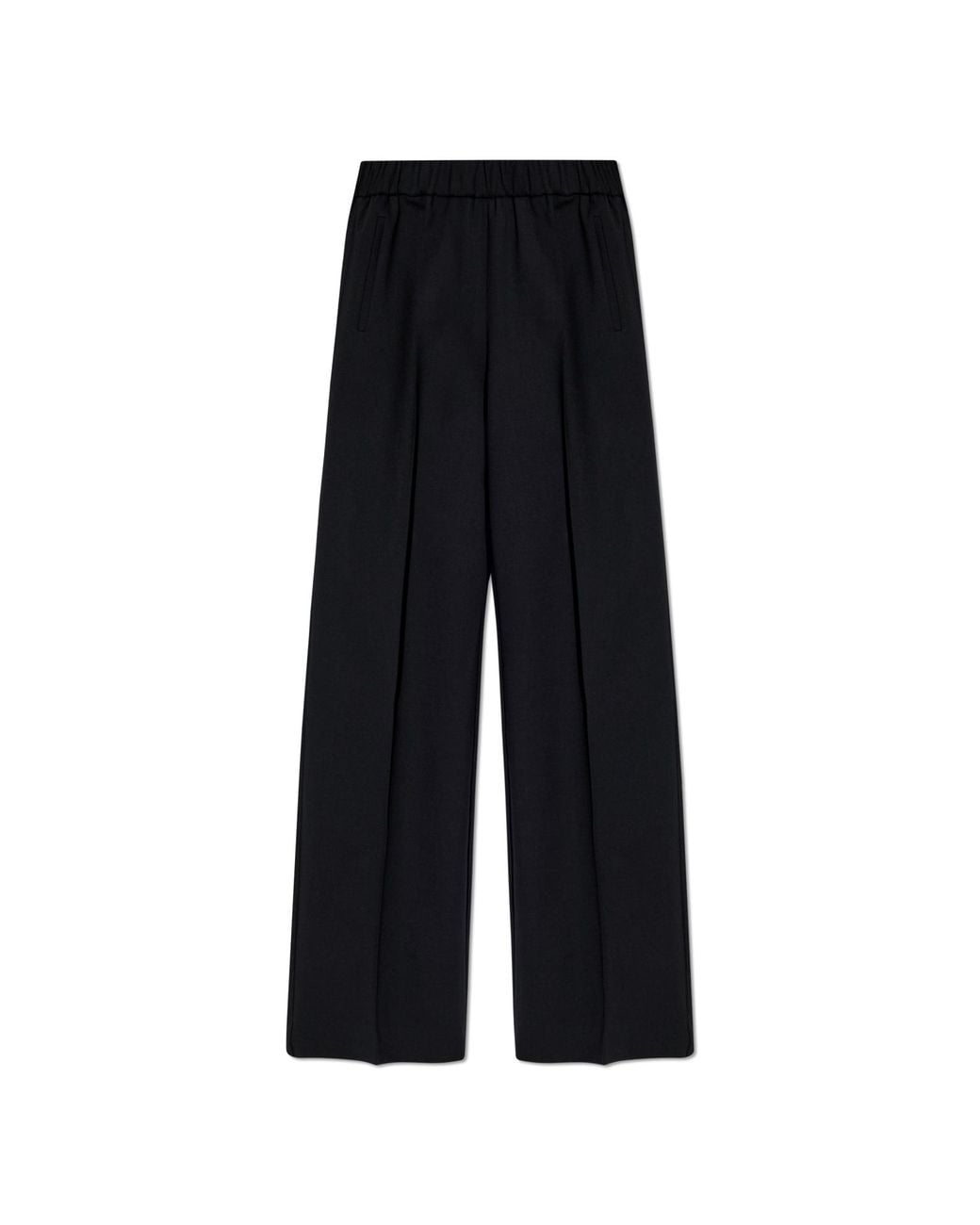 Dolce & Gabbana Black Wool Trousers