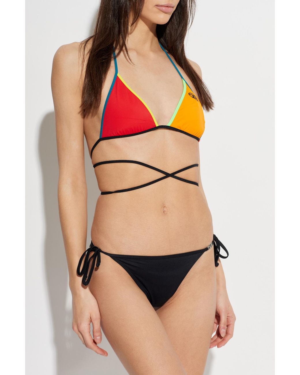DIESEL Black Bottom Of "Brigittes-Dnm" Swimsuit