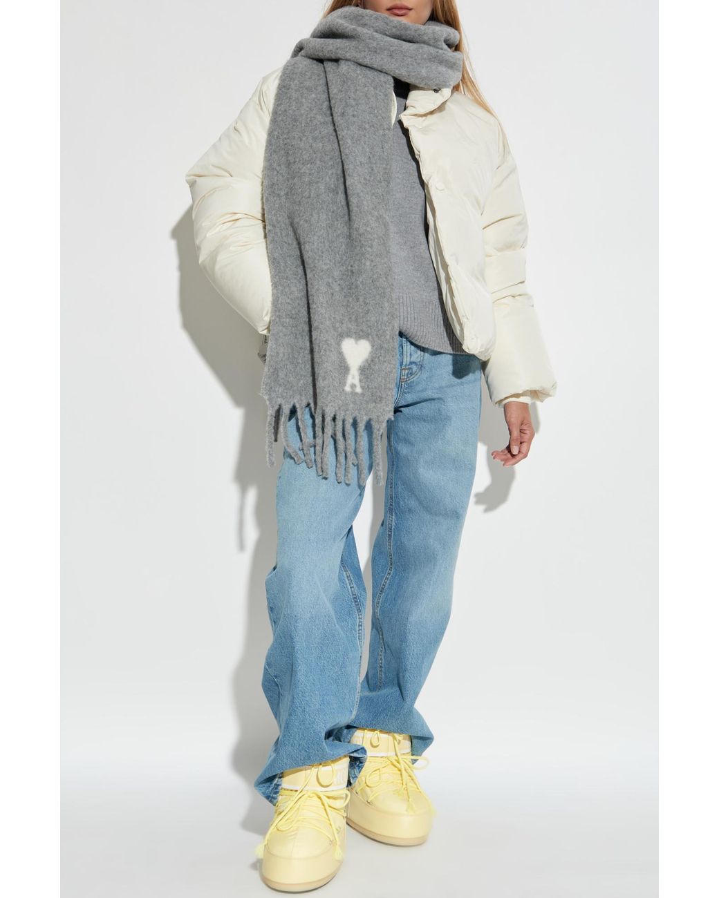 AMI Blue Down Jacket