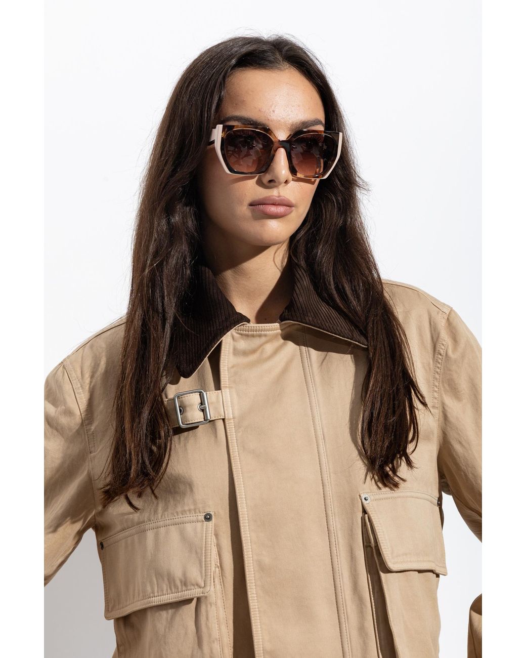 Prada Brown Sunglasses '15Ws'