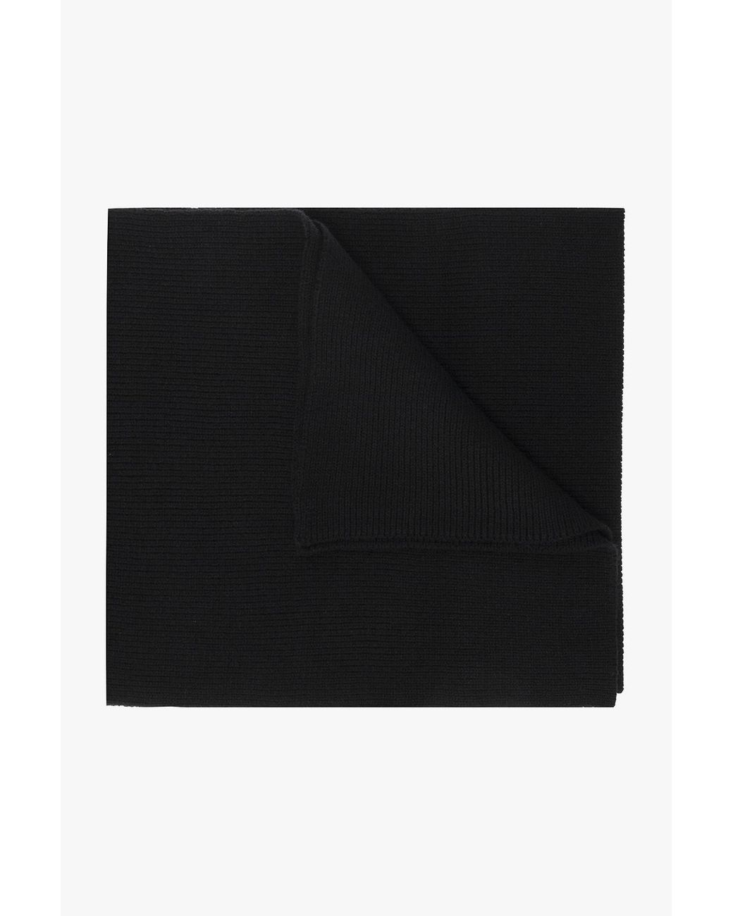 DIESEL Black 'K-Coder' Scarf
