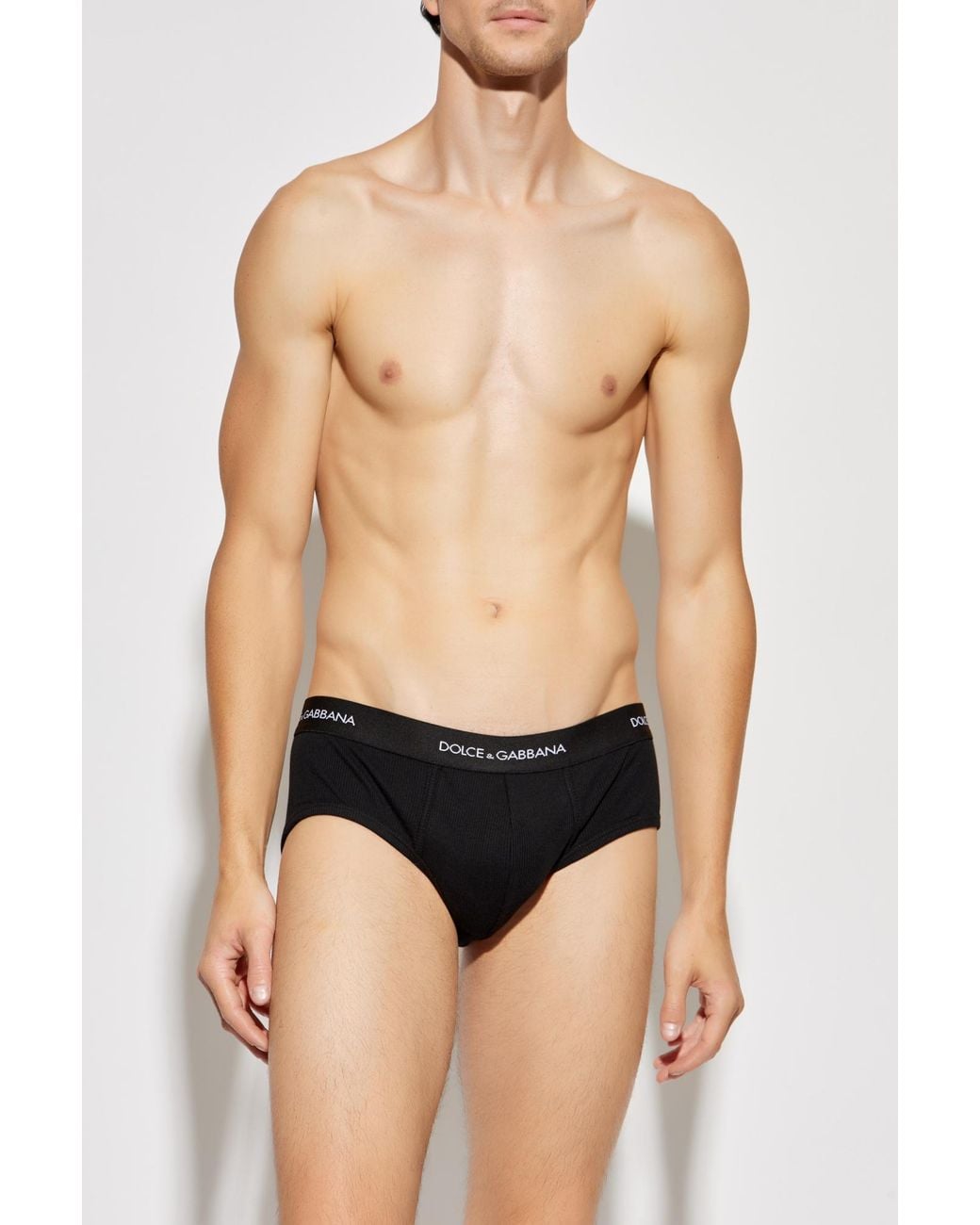 Dolce & Gabbana Black 2-Pack Briefs for men