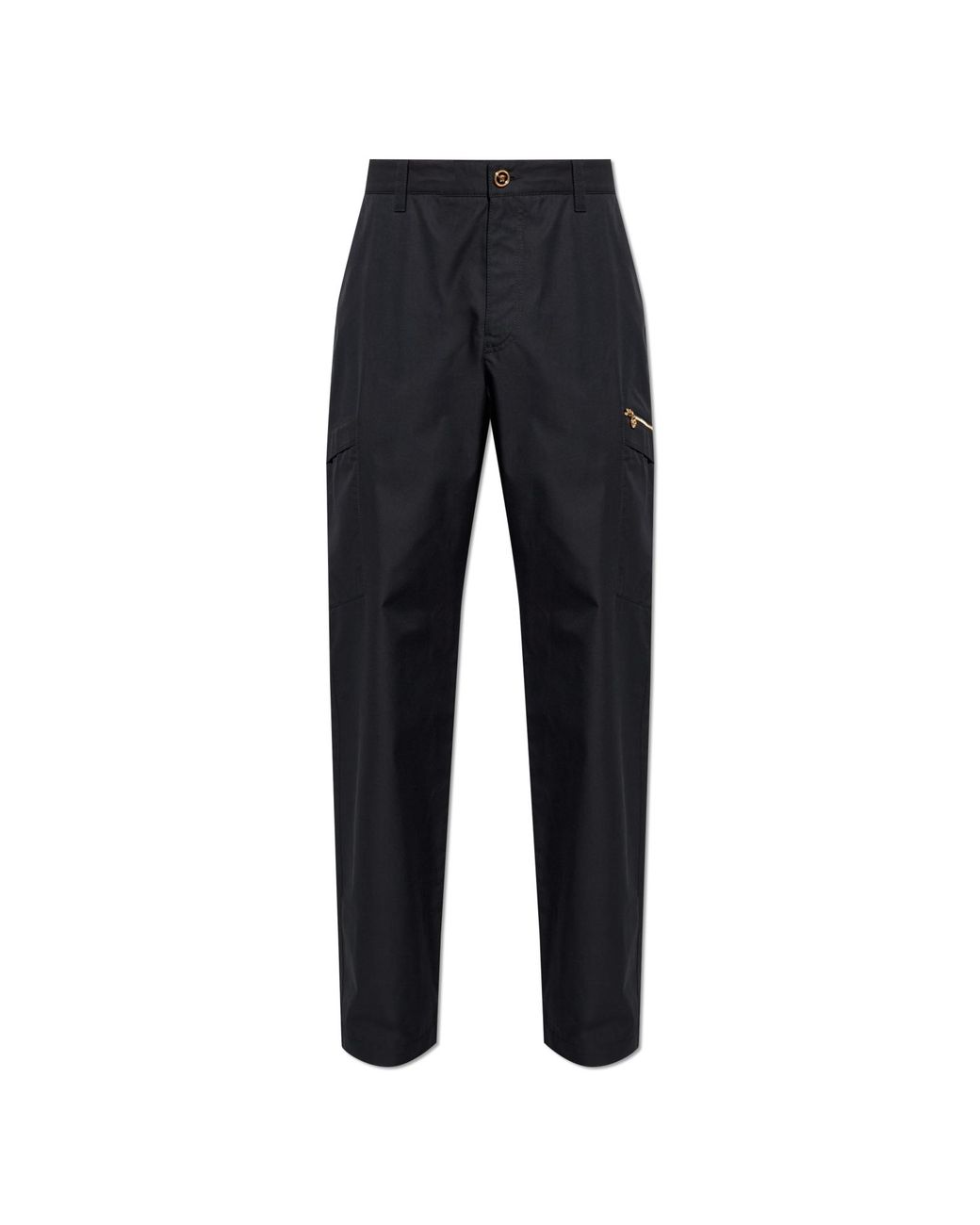 Versace Blue Cargo Trousers for men