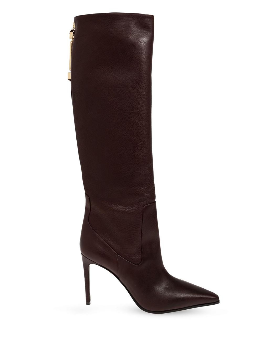 DSquared² Brown Leather Heeled Boots