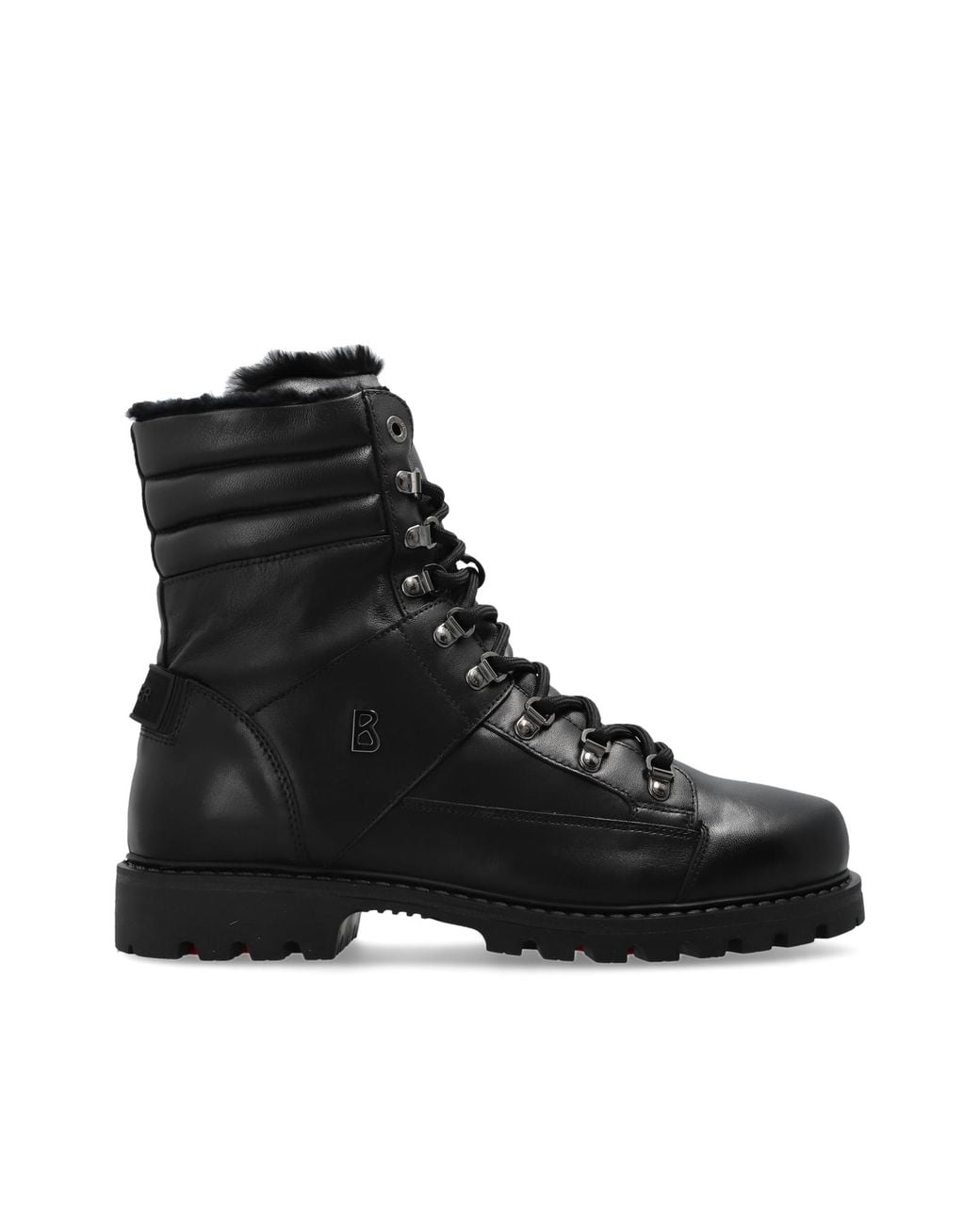 Bogner Black Insulated Boots 'Helsinki' for men