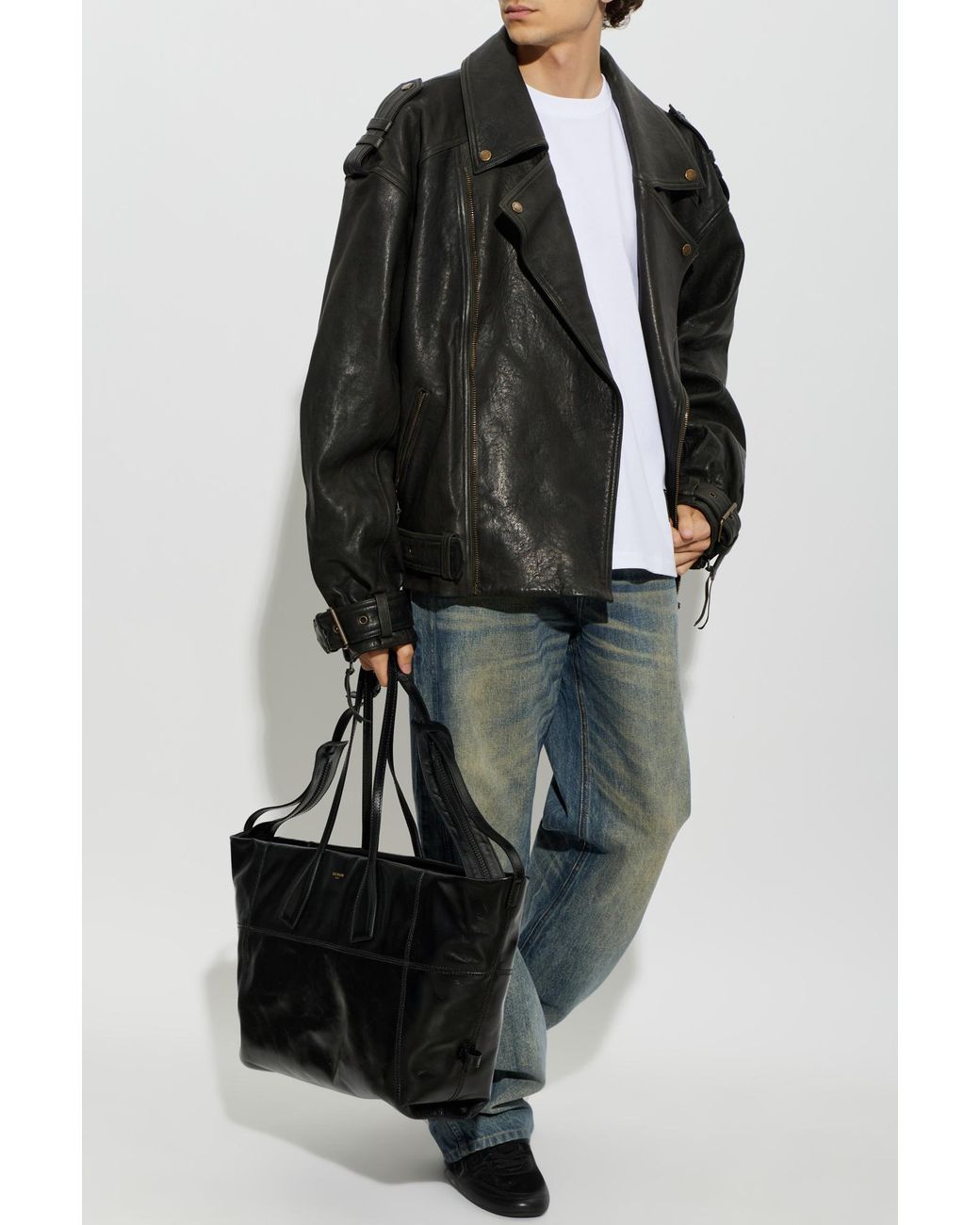 Balmain Blue "Loose" Jeans for men