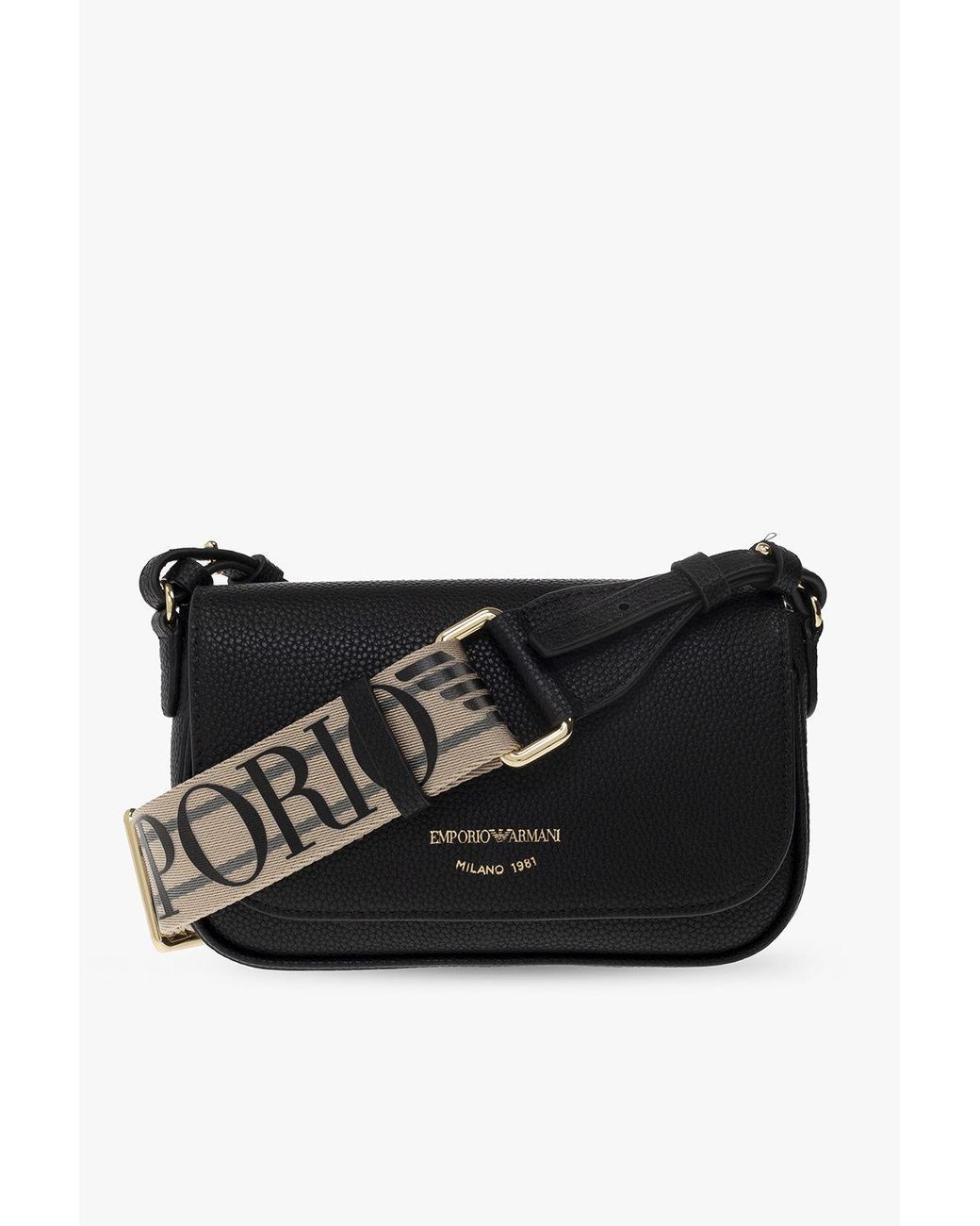 Emporio Armani Shoulder Bag in Black Lyst