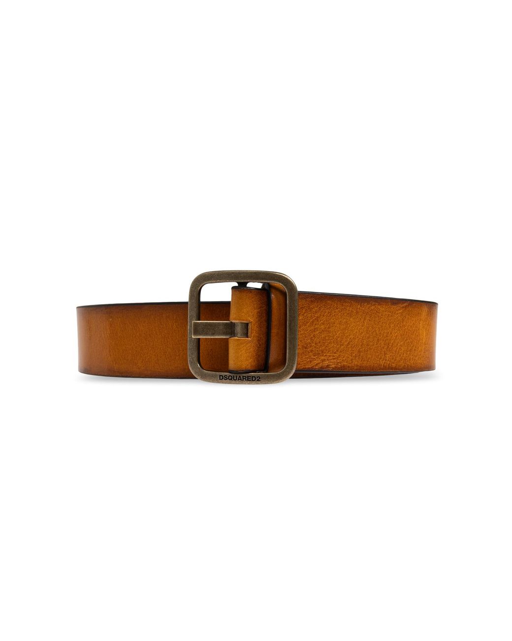 DSquared² Brown Leather Belt for men