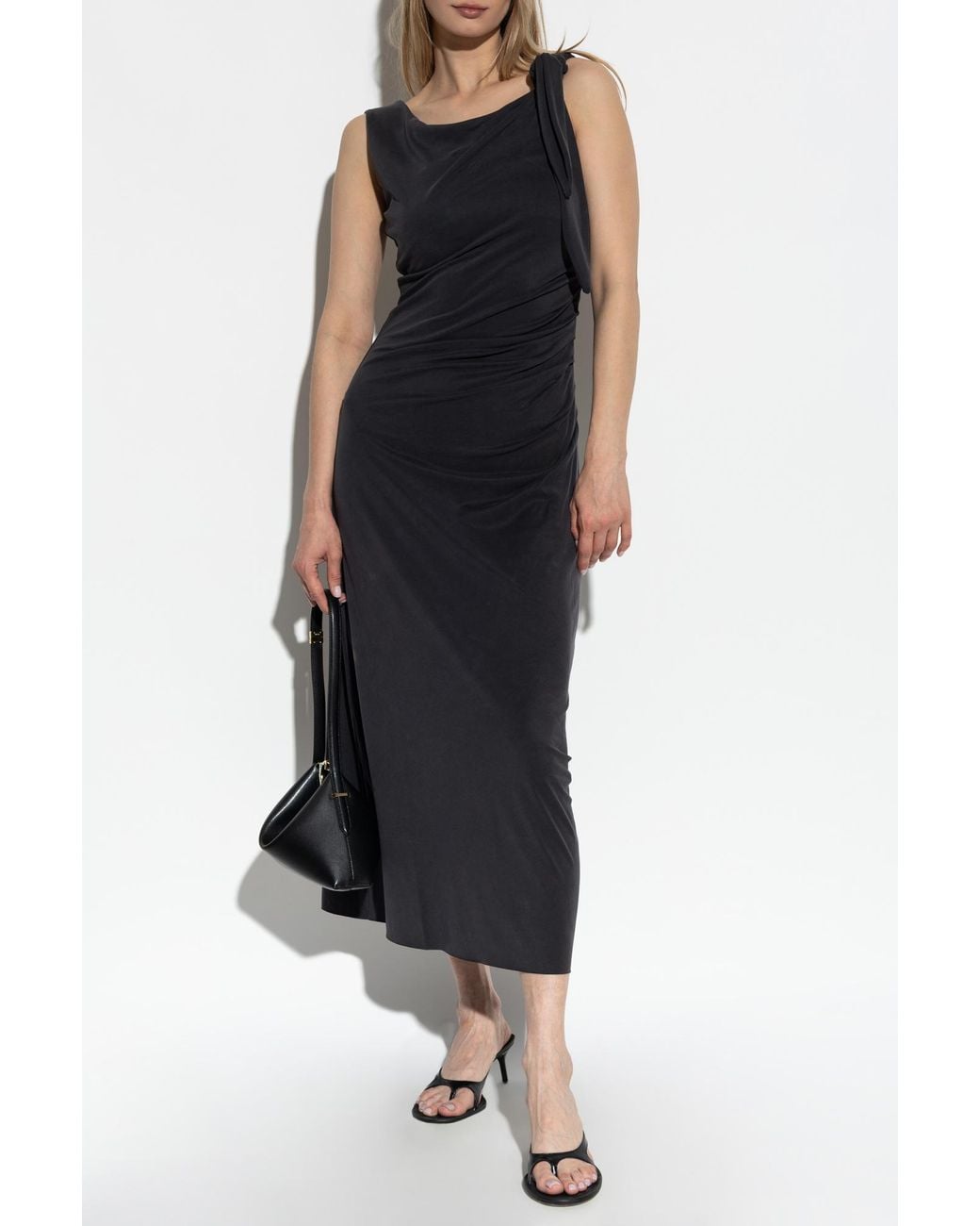 Samsøe & Samsøe Black Midi Dresses