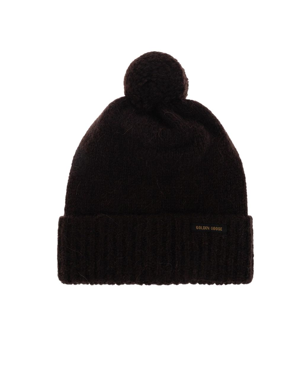 Golden Goose Deluxe Brand Black Wool Beanie