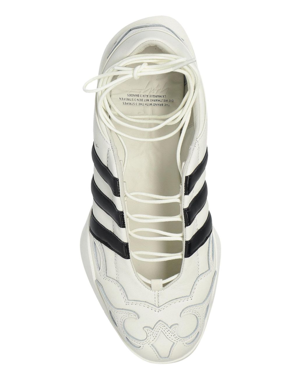 Y-3 White 'Regu Mary Jane' Sports Shoes
