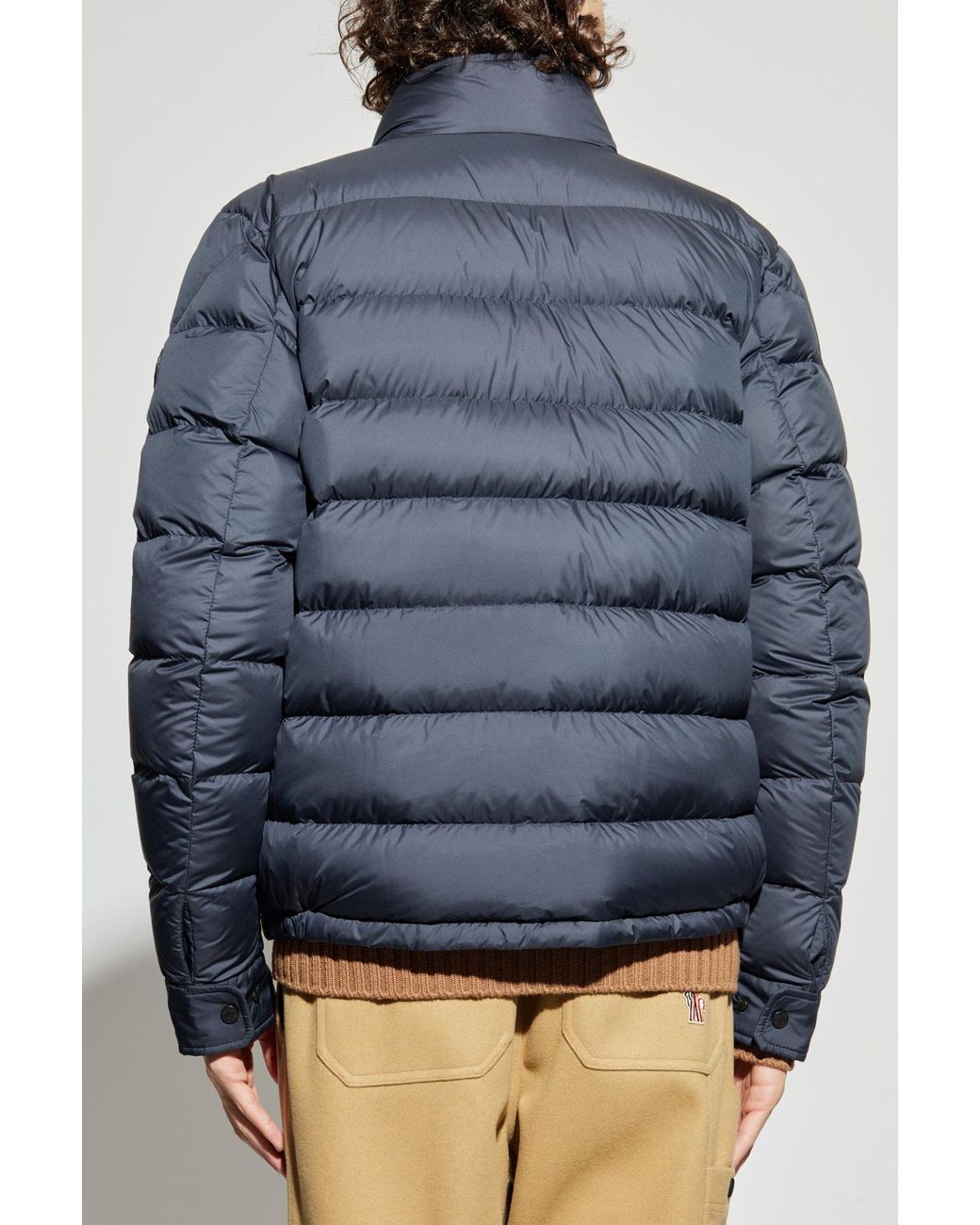 Moncler Blue Down Jacket for men