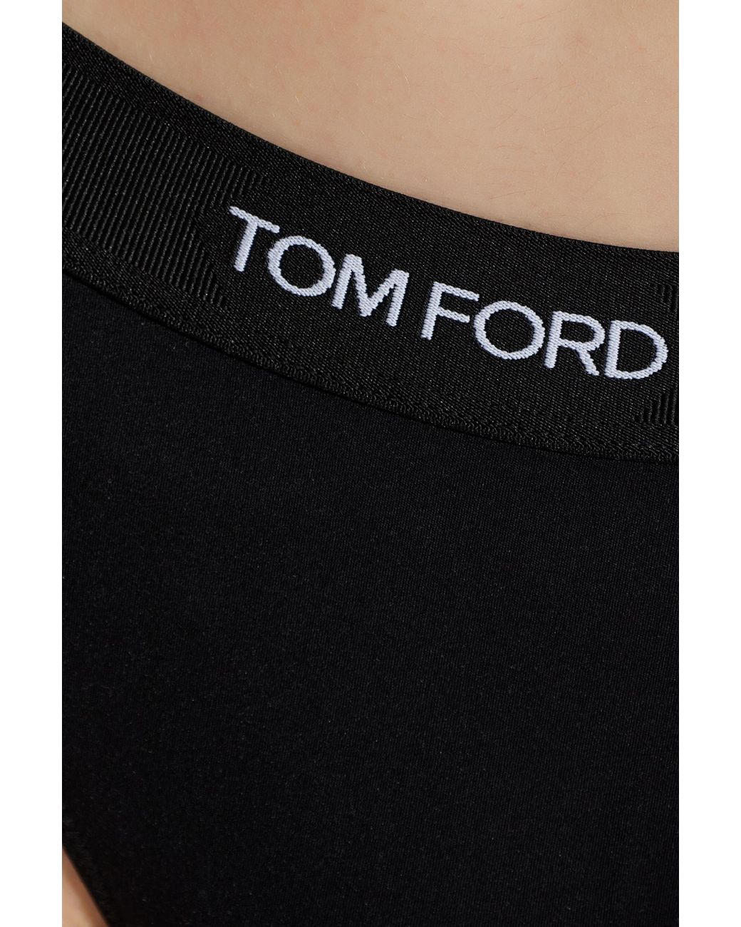 Tom Ford Black Strings With Logo