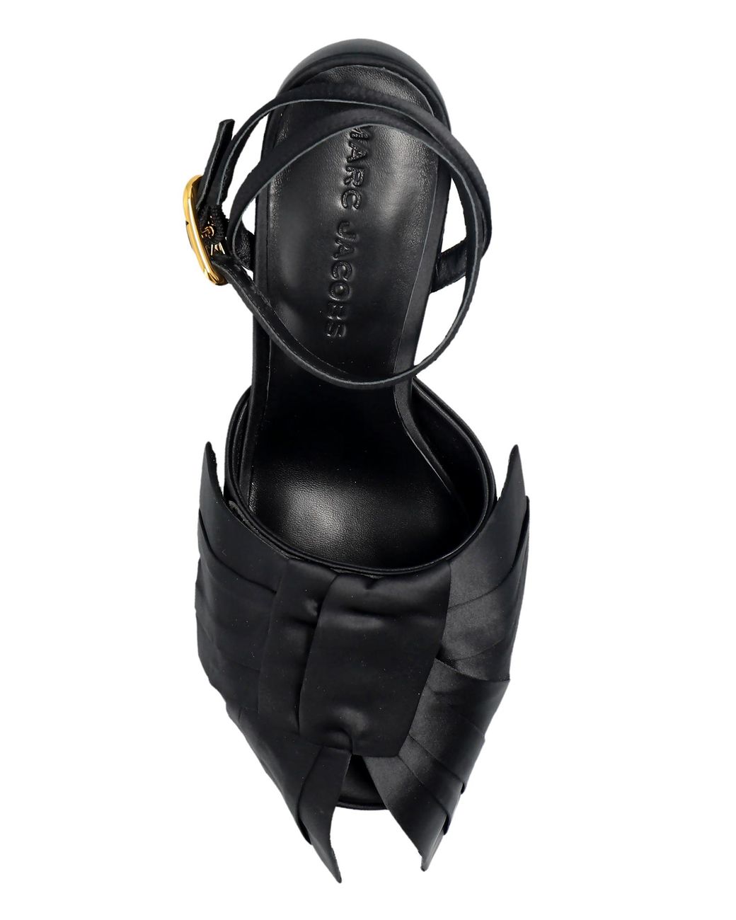 Marc Jacobs Black Platform Shoes 'Bow'
