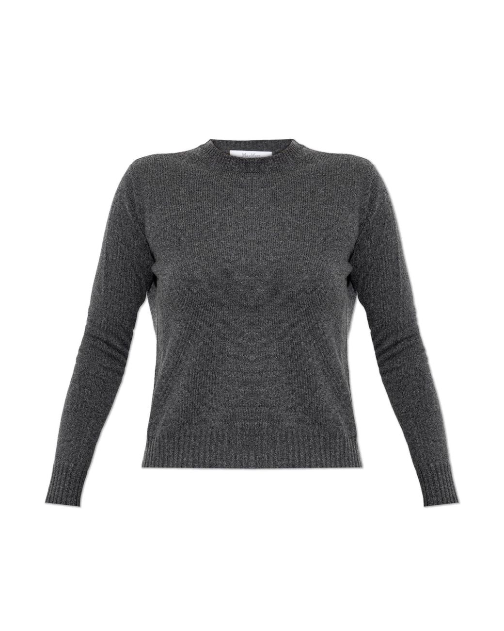 Max Mara Black Cashmere Sweater 'Lume'