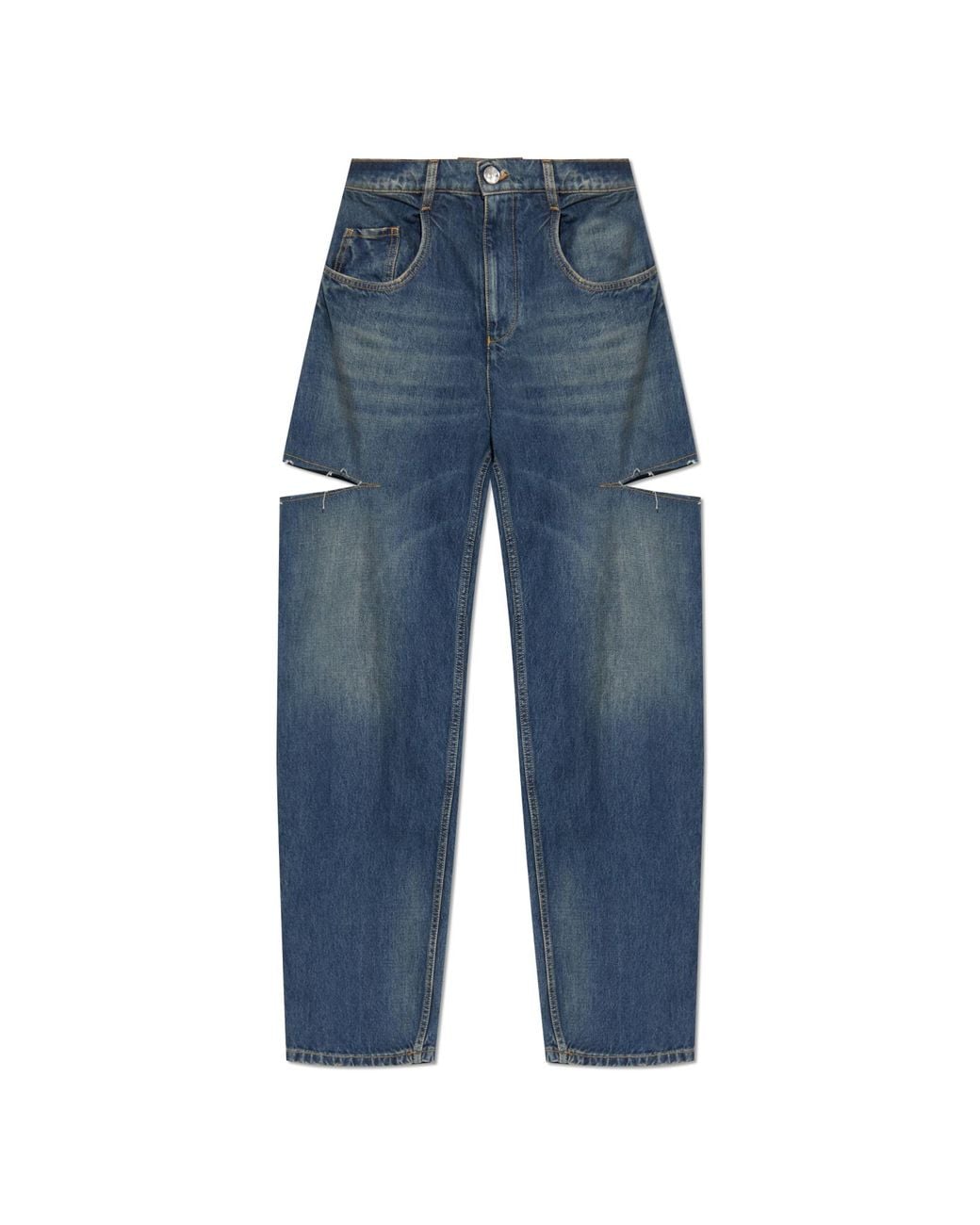 Maison Margiela Blue Jeans With 'Vintage' Effect