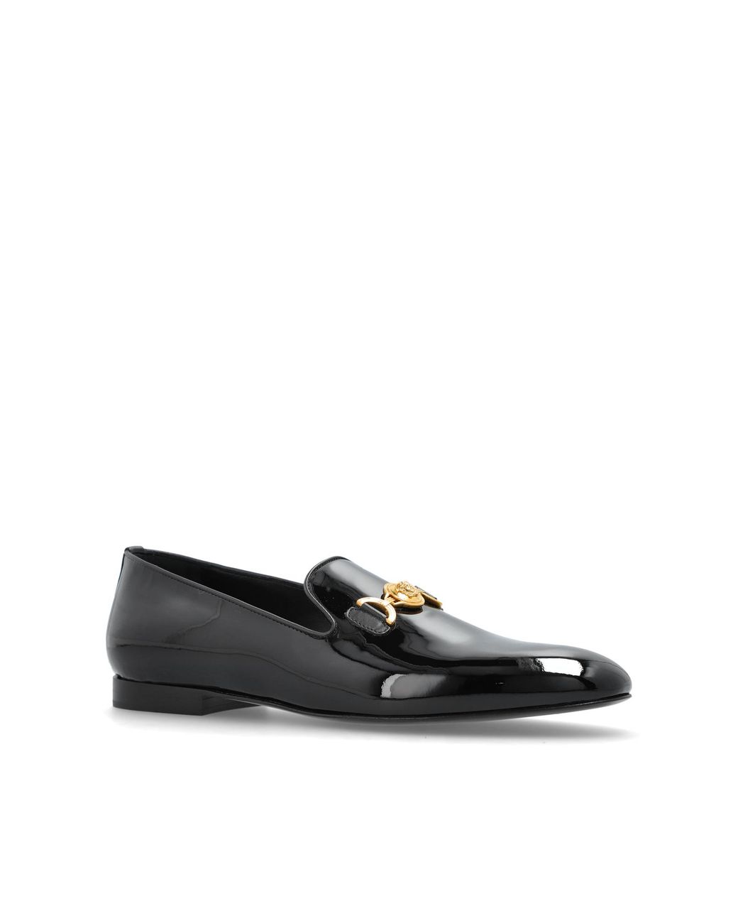 Versace Black 'Gala' Leather Shoes for men