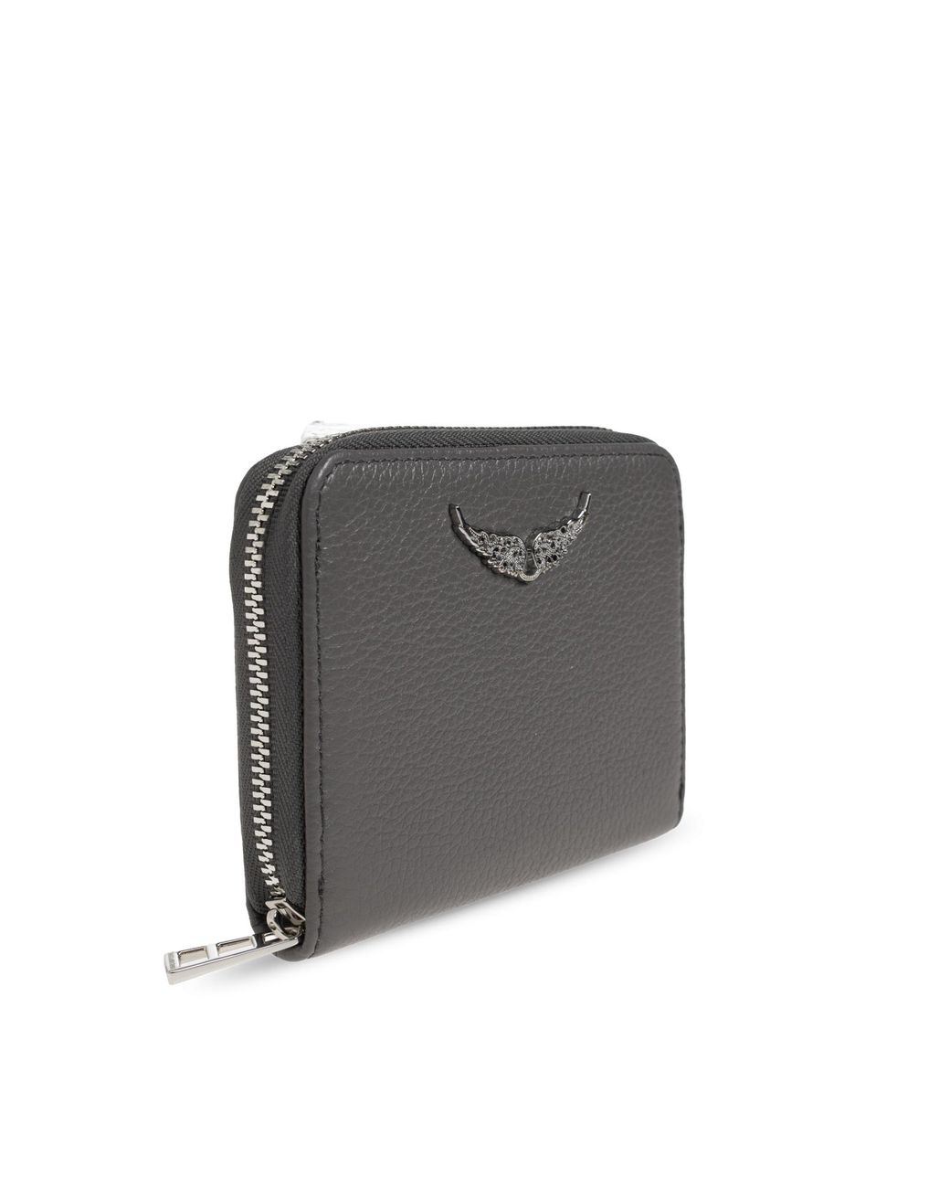 Zadig & Voltaire Gray Leather Wallet