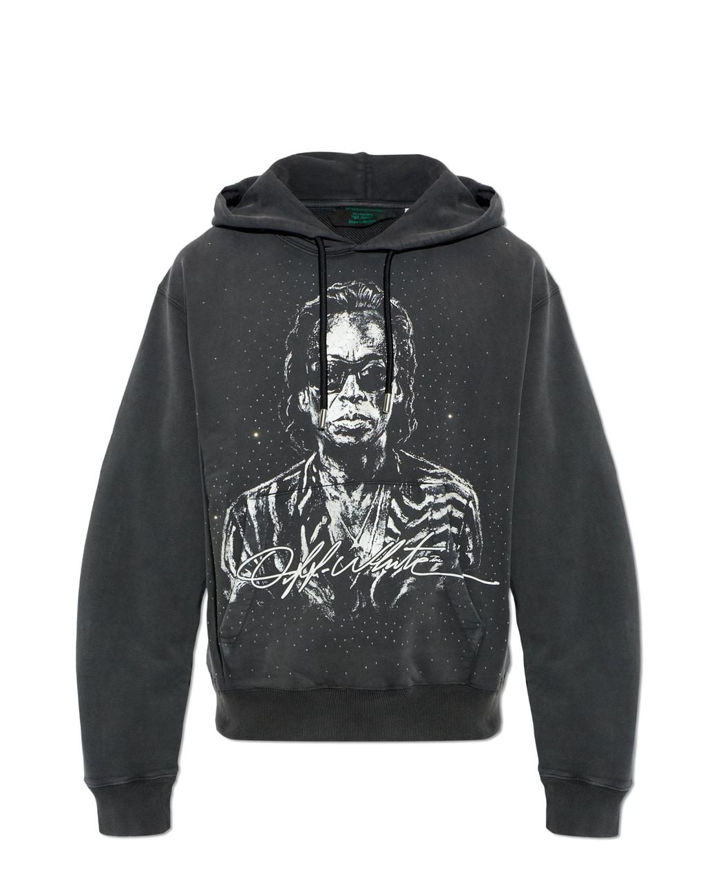 Off-White c/o Virgil Abloh Gray 'Mr. Davis' Sweatshirt for men