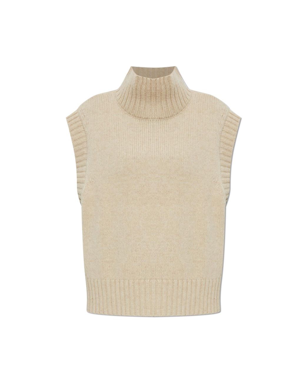 Rethinkit Studios Natural Turtleneck Vest