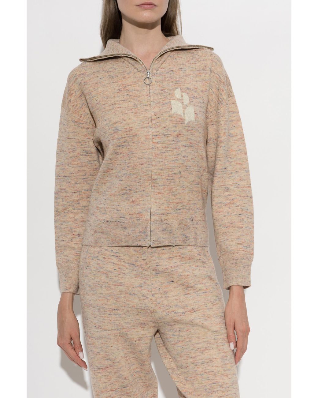 Isabel Marant Natural 'Koxy' Cardigan