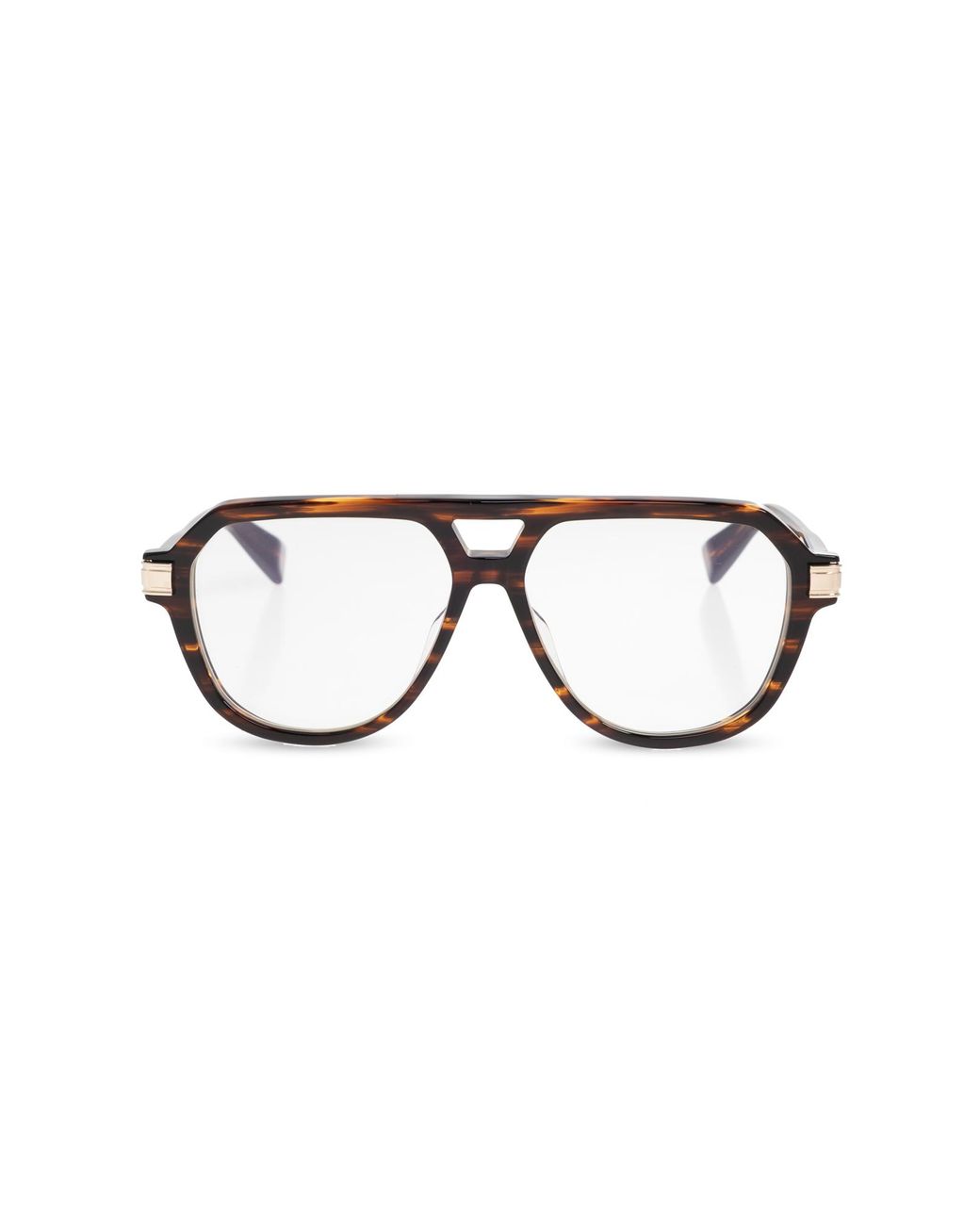Balmain Brown "Francoise Ii" Corrective Glasses