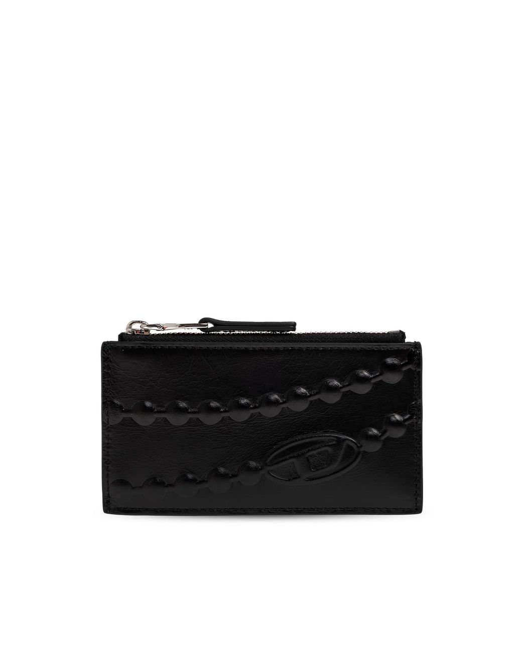 DIESEL Black Card Holder 'Pc Monogram'
