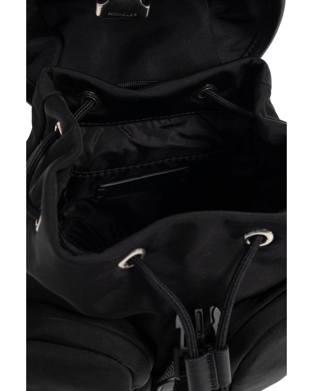 Moncler Black Shoulder Bag "Mini Trick"