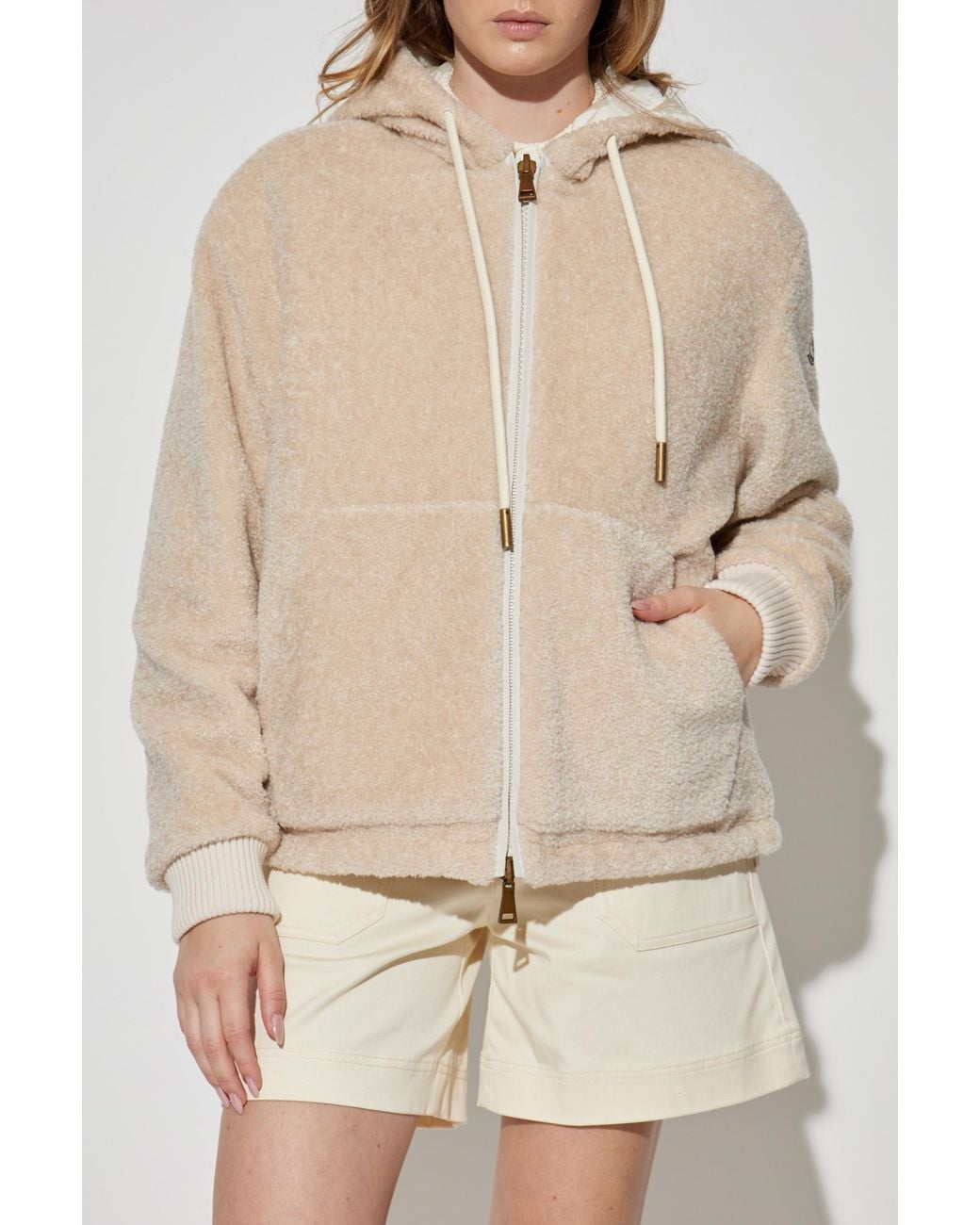 Moncler Natural Reversible Hooded Jacket