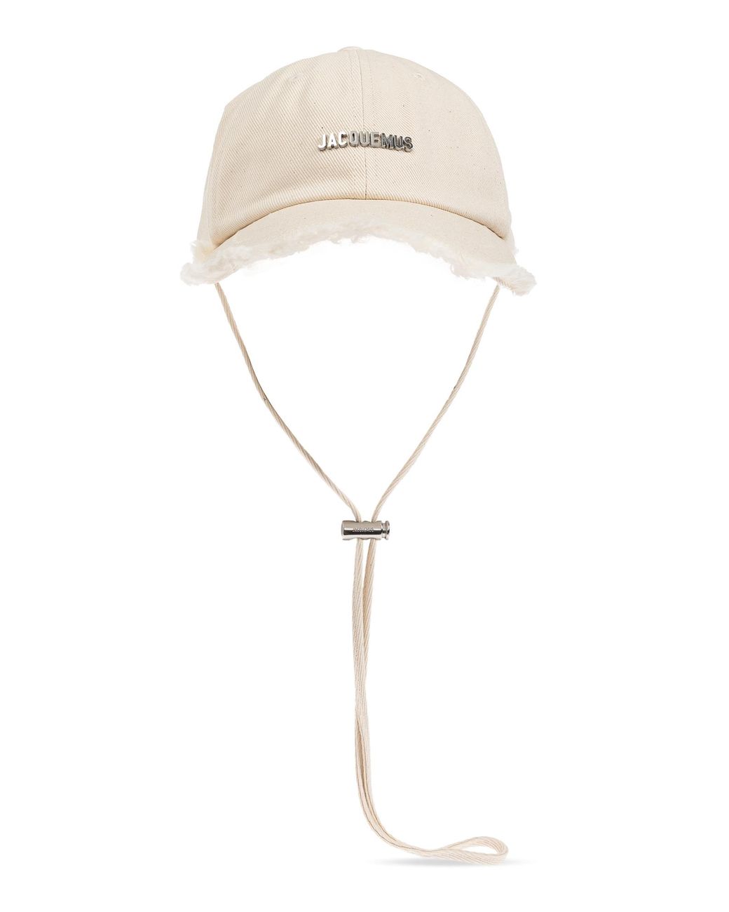 Jacquemus White Baseball Cap