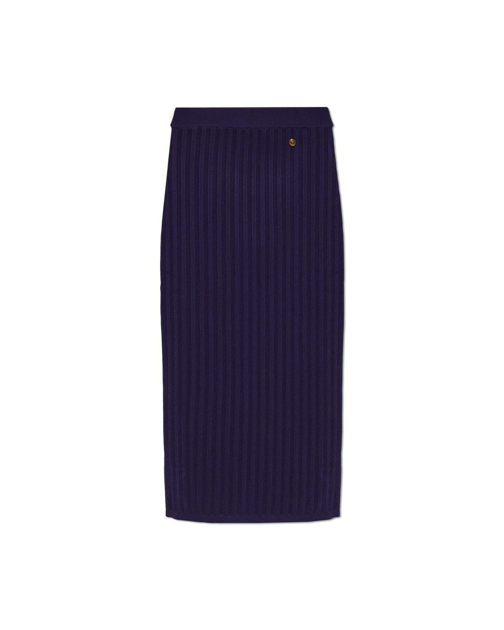 Versace Blue Pencil Skirt