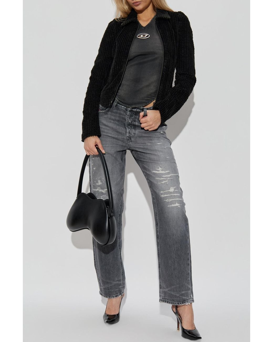DIESEL Black Jacket 'G-Enea'