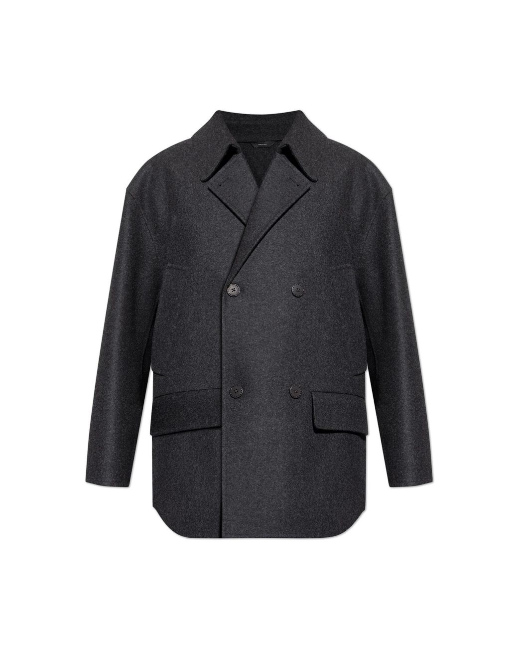 Fendi Black Wool Jacket for men