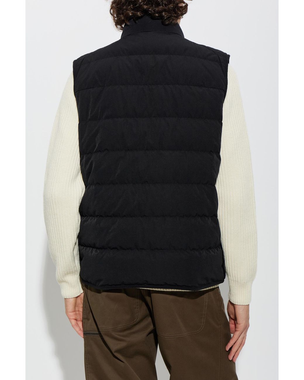 Moncler Black 'Lenevra' Puffer Vest for men