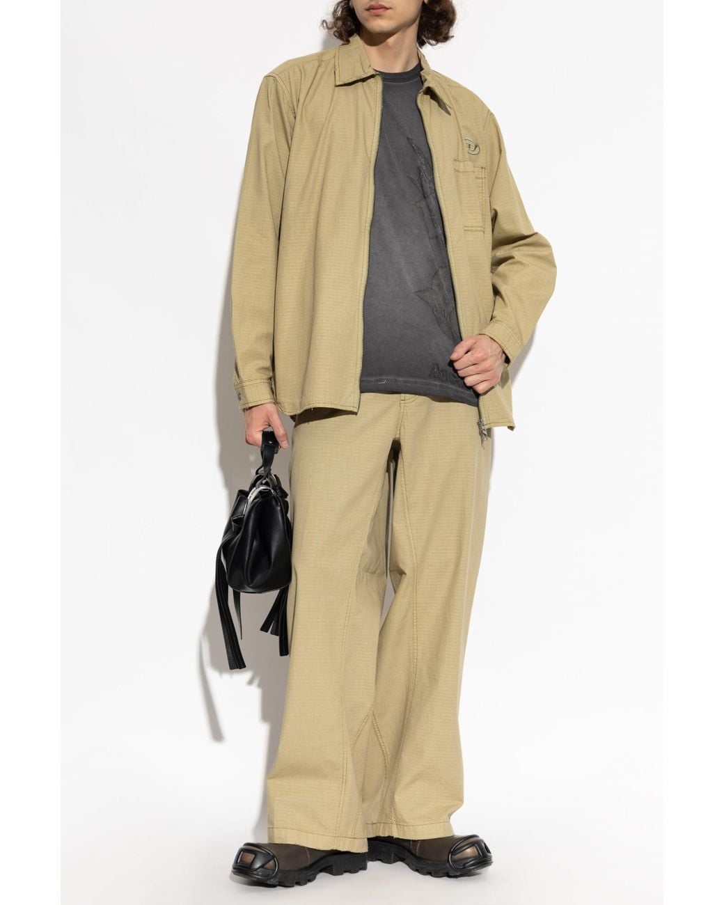 DIESEL Natural Jacket 'S-Alias-Zip' for men