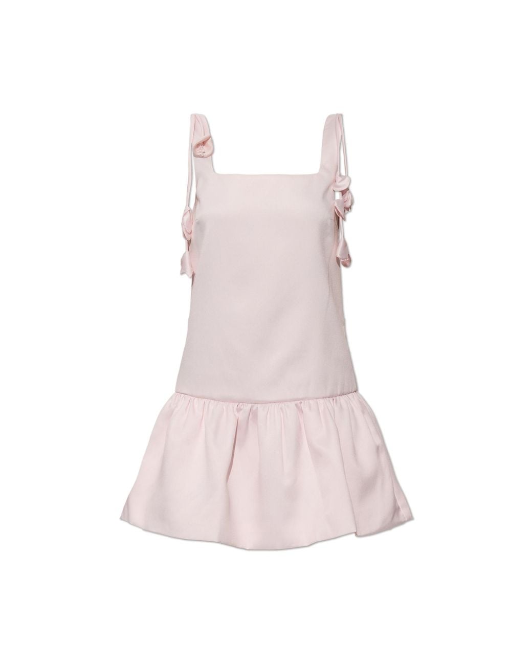 Self-Portrait Pink Strap Dress