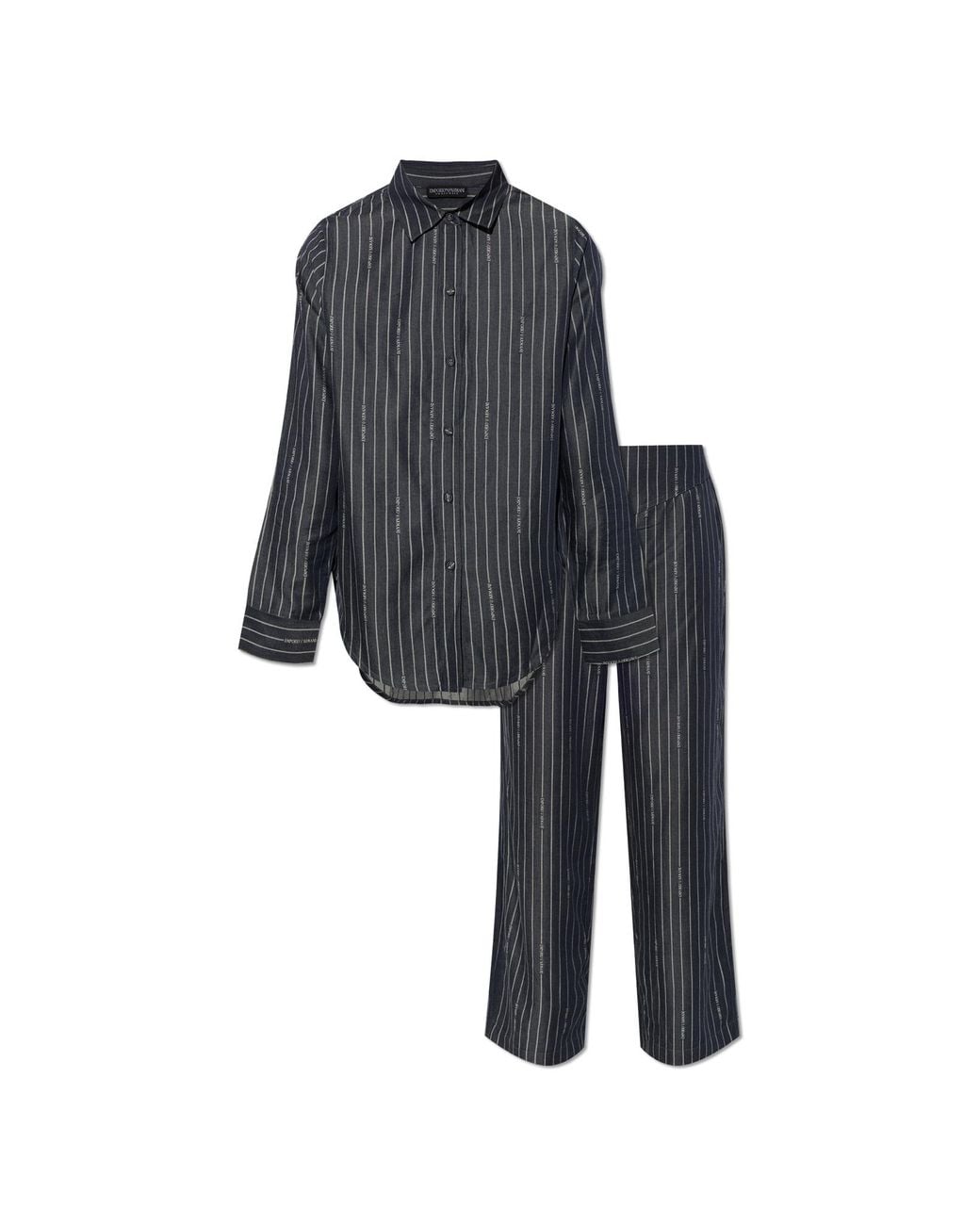 Emporio Armani Black Pajama