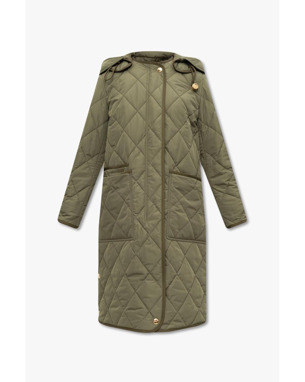 Burberry 'parkgate' Quilted Coat in 