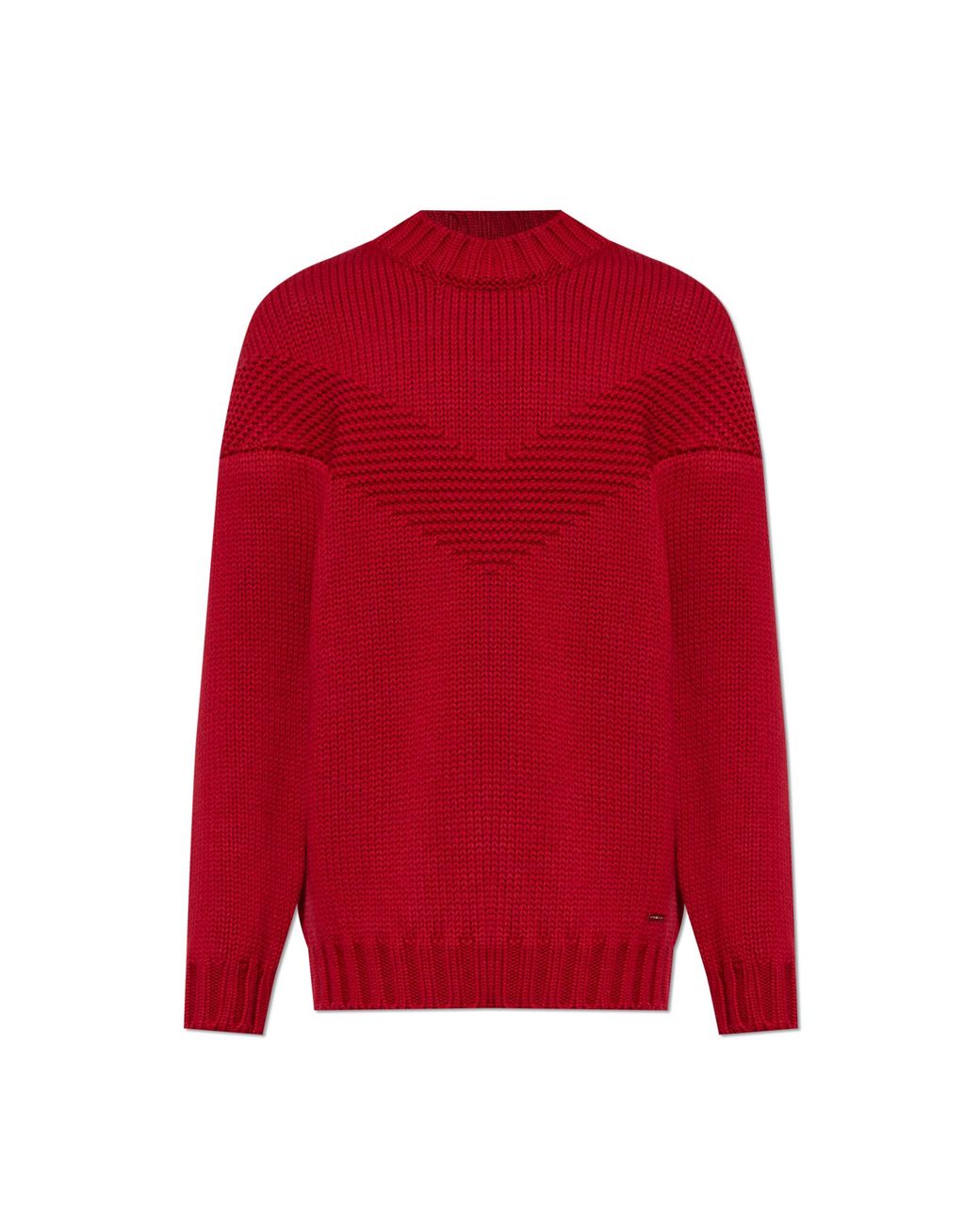 DSquared² Red Wool Sweater for men