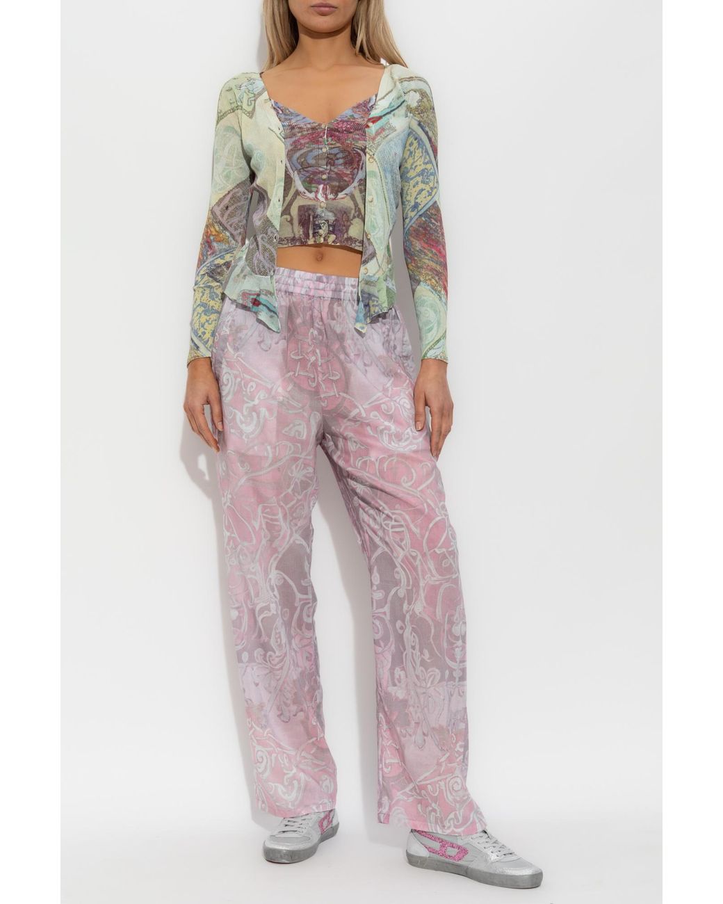 DIESEL Green Cardigan 'M-Fiorina'