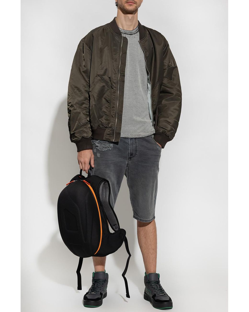 ディーゼル DIESEL 23AW J-Matthew A10491 サイズ:50 フード付き