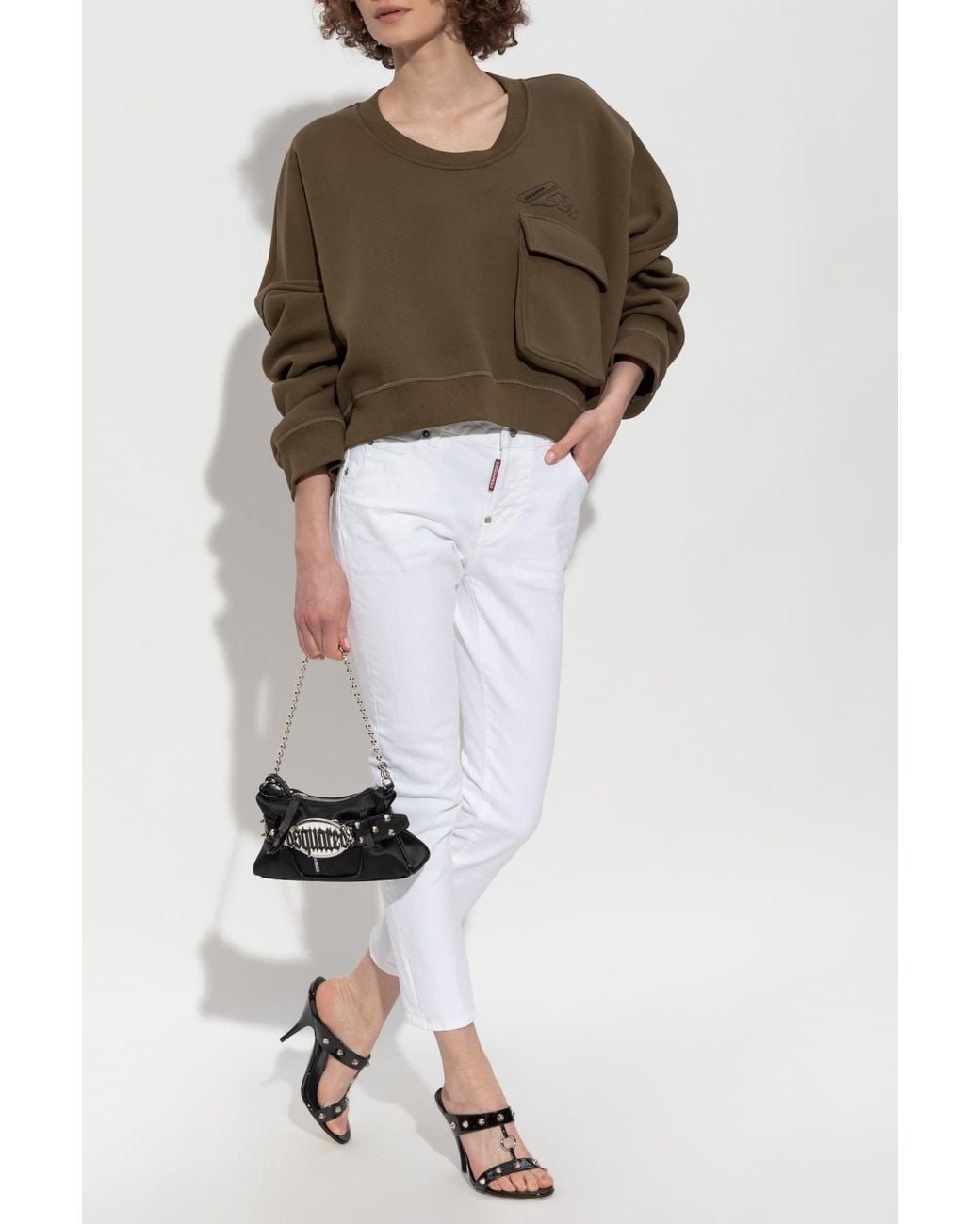 DSquared² White "Cool Girl" Jeans